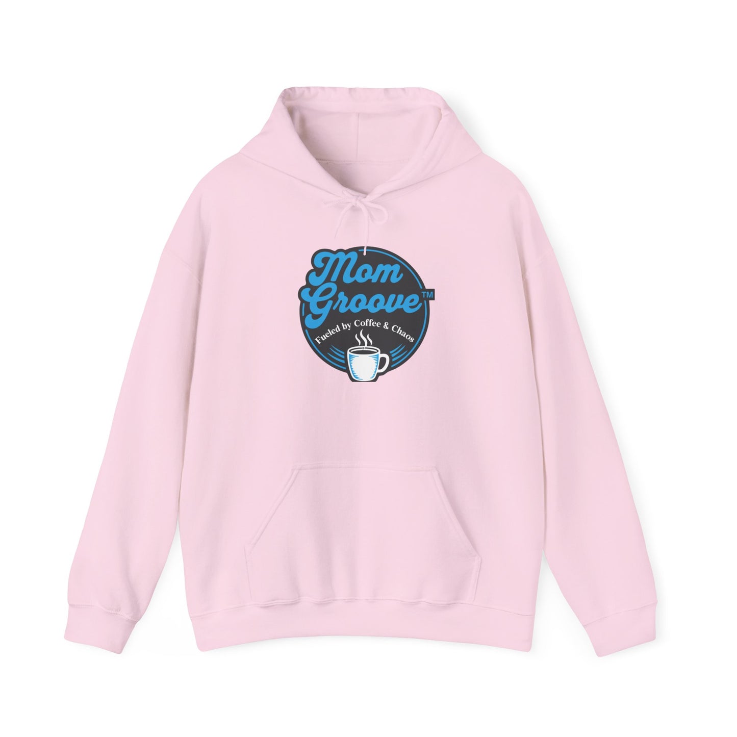 Mom Groove™ Mom Hoodie - Fueled by Coffee & Chaos Best Seller Sweatshirt Hoodies